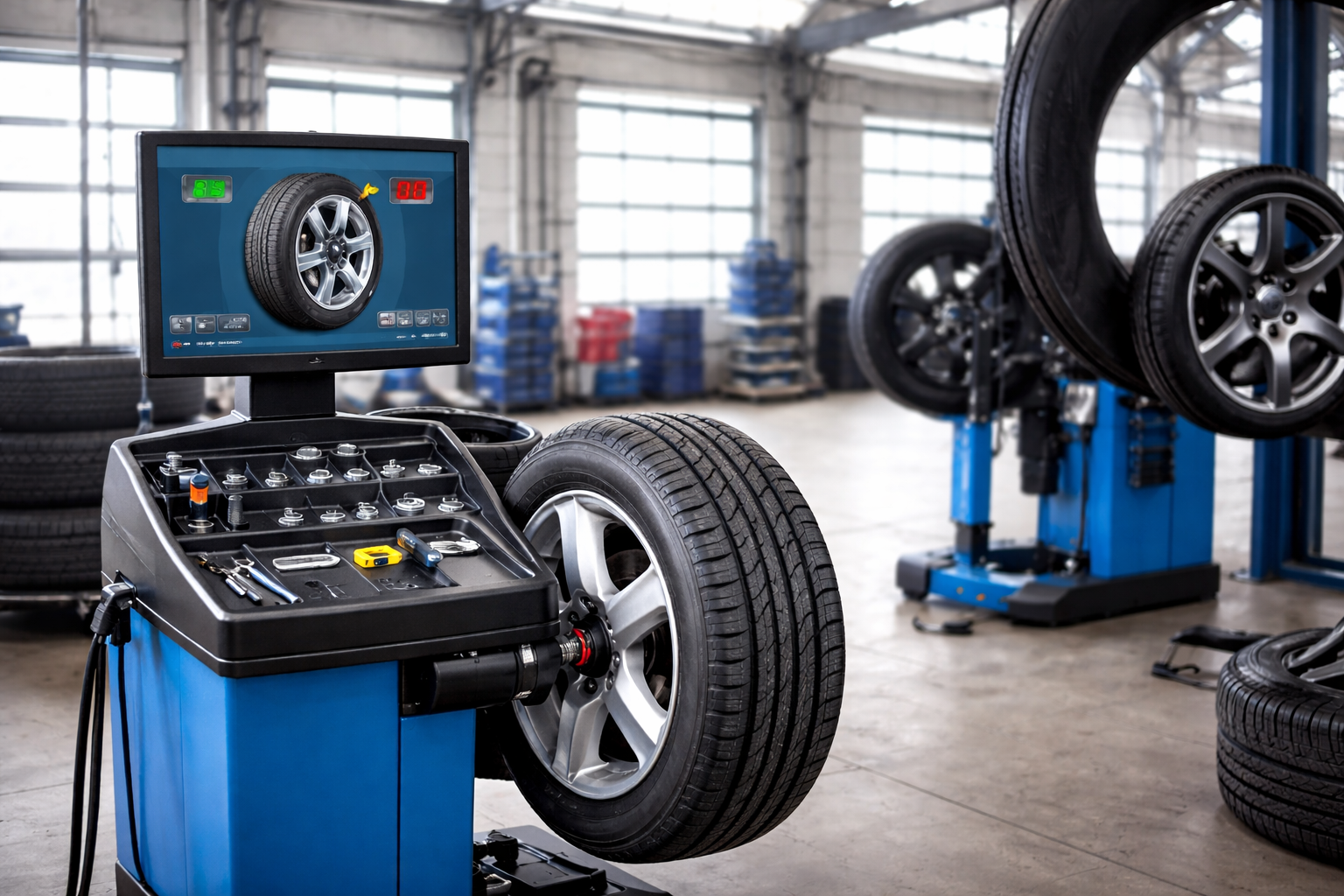 Computerized Wheel Balancing